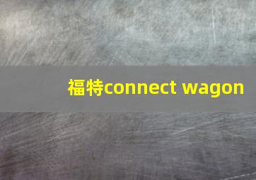 福特connect wagon